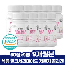 캐나다 생선 콜라겐 달톤 먹는 글루타치온 엘라스틴 분자량 펩타이드 300da 피쉬콜라겐저분자 9개월분, 상세페이지 참조, 상세페이지 참조