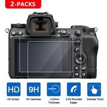 니콘 미러리스 카메라용 강화 유리 화면 보호기 Z8 Z30 Z50 Z6 Z6ii Z7 Z9 Zfc 0.25mm 2 개, [03] Z5, 03 Z5