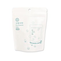 [지구샵] 고체치약, 스트롱(쿨민트향), 150정