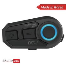 오토바이 바이크 헬멧 블루투스 채터박스 BiT-1 벨크로 부착형 국내생산 음질 최강