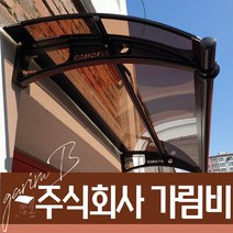 캐노픽스 550X4600 주차장 캐노피 비가리개 어닝 천갈기 울타리 가림막, 회색틀 그린렉산