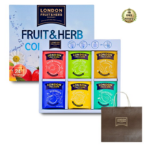 라이브잇 런던프룻 6종 선물세트, 허브티 6종, 10세트