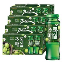 웅진 초록매실 병 180ml 48개