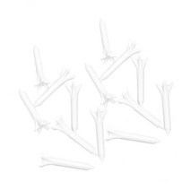 6-26pack 100Pcs 38mm 플라스틱 클로 모양 골프 티, 클로/크라운