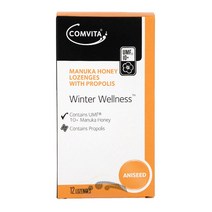 Comvita 콤비타 프로폴리스 오리지널 아니스 12정 2팩 Propolis Original Aniseed 12 Lozenges