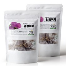 늘해찬 볶은 국산 엉겅퀴차 티백 전통차 허브차 삼각티백 대용량, 2개, 50개입, 1g