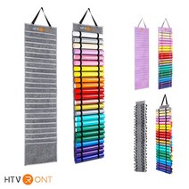 HTV론트 롤 보관함 32cm X 137cm HTVRONT Vinyl Roll Holder 롤 형태의 제품 보관 간편한 설치 이지 열 프레스 자동 열 프레스 승화전사, 그레이 48롤