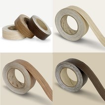 무늬목 띠벽지 바닥 가구 모서리 리폼 테이프 2cm x 7M 몰딩 보수용 시트지, 오크