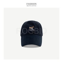 ROGBID 그물 빨간 모자 여성 겨울 편지 수 놓은 야구 모자 남성 어 버전 커플 와일드 소프트 탑 비행기 수 놓은 모자