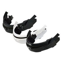 없음 바가지몰 SOL SO-1 SO-2 SO-7 턱가드 오토바이 헬멧 용품, 화이트