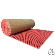 방음면 연소 방지 벽체 충전 침실 가정용 KTV 판 음소거 초강력 폴리에스테르 섬유 흡음 1188810042, 대략 25mm 두꺼운 레드 자 접착