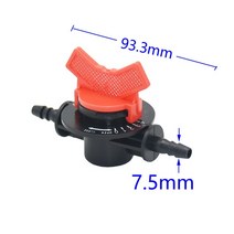 관개 벤츄리 튜브 1/2 "3/4" 1 수나사 농업 비료 주입기 자동 수정 탭 개, 05 Tap