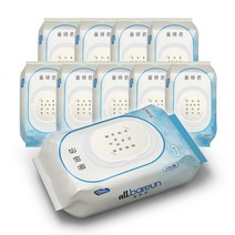 모나리자 올바른 대용량 물티슈 캡형 물티슈 10팩, 올바른 물티슈 10팩