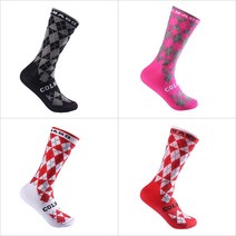 프리로드 COLNAGO 사이클링 삭스 4색상 스포츠 싸이클 라이딩 자전거 양말, 레드