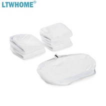 업소용스팀청소기 셀프 청소 고압 미니 가정용 카페트 소파 후드 에어컨 청소기 ltwhome 극세사 메인 플로어 용 걸레 패드 morphy richards 9 in 1 1 7, 하얀색, 12팩