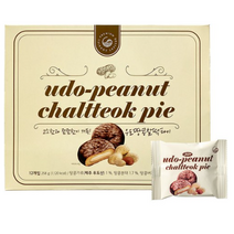 우도땅콩 초코 찰떡파이 12p, 258g, 5개