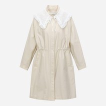 써스데이아일랜드 레이스 카라 롱 점퍼_T226AJP531W