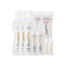 실크테라피 모이스처 에센스 130ml 3개 + 60ml 2개 + 15ml 2개 + 트리트먼트 플러스 로즈힙 100ml 2개