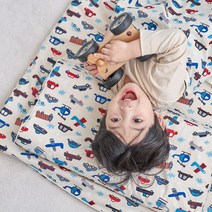 슬립스파 꺼짐없는 라텍스 신생아 아기 유아 토퍼 매트리스 주문 제작 가능, 아기토퍼매트리스M+방수속커버+부릉부릉