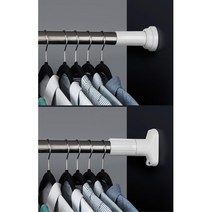 강력지지 도톰 밀착 스프링타입 압축봉 블라인드 압축행거 주방