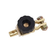 JK 자동차배터리터미널 밧데리단자 판매 포스트 배터리 분리 스위치 자동차 차단 보호기 마스터, 01 glod