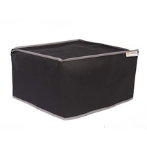 완벽한 먼지 커버 Epson EcoTank ET-2750 ET-2760 ET-3700 및 ET-3710 올인원 잉크젯 프린터와 호환되는 블랙 나일론 정전기 방지 방수 C. 오