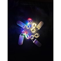 와이어전구 줄조명 장식 드림캐쳐 자개모빌 만들기 감성 캠핑 차박 (전지포함), yellow전구색 2m(전지2개 포함)