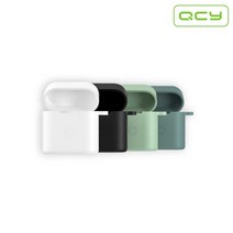 QCY T7 APP 블루투스이어폰 앱연동 ENC 노이즈캔슬링, QCY T7 전용케이스 블랙