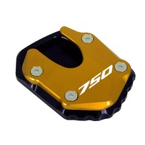 CNC 킥 스탠드 발 사이드 스탠드 확장 패드 HONDA X ADV X-ADV XADV 750 2021-2022 용 오토바이 액세서리, 20 750 GOLD, 20 750 GOLD