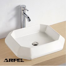 아르펠 탑볼 디자인 세라믹 도기세면대H-403, 선택안함, 멍폽업