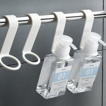 PG 걸이식 홀더 샴푸 주방세제 손세정제 다용도 거치대 소+대, 8p