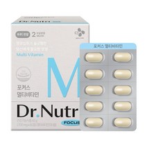 닥터뉴트리 포커스 멀티비타민 42g, 60정, 1개