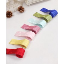 A98 심플 한복 원단리본(폭2.5cm 4cm 길이90cm), 연핑크, 2.5cm