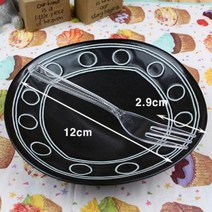 NS마트_일회용 투명 포크 중 샐러드A 12Cm 1000개 벌크 1봉+NAMART, NONE, 이게좋아요, 이게좋아요