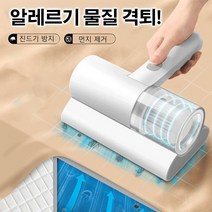 침구진드기제거청소기 무소음 이불 클리너, 화이트