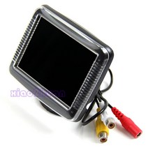 소형 휴대용 포터블 모니터 3.5 인치 TFT LCD 화면 역 카메라 자동차 초소형모니터