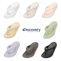 [매장정품] 디스커버리 남여공용 쪼리 플리플랍 여행 슬리퍼 쿠션