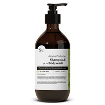 수오가닉 퍼퓸 샴푸워시 라임민트 1000ml, 1개