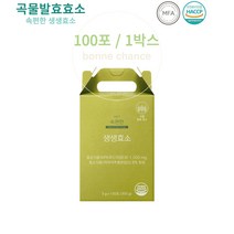 선물세트 네츄럴굿띵스 속편한 생생효소 곡물 발효 효소 100포 1박스 100일분
