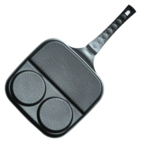 퀸센스 모아 사각 나눔 프라이팬, 27 x 27, 1개