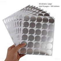 2주식리프트 핸드파레트트럭 파레트트럭 핸드트럭 속눈썹 연장 접착제 은박 페이스트 팔레트 홀더 알루미, 03 300pcs Stickers