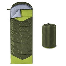 oaskys 침낭 슬리핑백 사계절 극동계 백패킹 차박 군용 마약침낭 겨울 13컬러, 29.5in  86.6, Olive Green