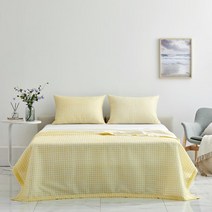 [모던하우스 인천논현점] 상큼 패턴서커 옐로우체크 겹이불200X220 (CV0223102)