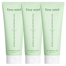 이지마인드 아크네&지성피부에 딱 맞는 폼클렌징(바하 폼 살리실산) 200ml 대용량, 3개