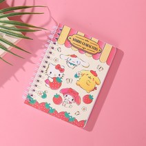 Sanrio Kuromi 노트북 카와이 마이 멜로디 만화 귀여운 메모장 학생 학교 용품 문구 소녀 장난감 크리스마스 키즈 선물, [14] 15