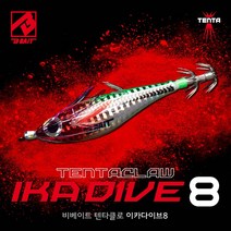 [비베이트] 이카다이브8 쭈꾸미 문어 갑오징어에기 프리미엄 에기, 핑크, 1개