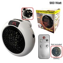공업용 산업용 열풍기 열풍건조기 가정용 책상 방 난방 용 500W 전기 팬 가정용 벽 휴대용, 화이트 1_유럽 연합