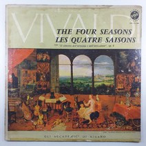 (중고LP)(MADE IN USA) VIVALDI/ 비발디 사계/ 바이올린 RENATO BIFFOLI/ 자켓 닳음/ 음반 사용감 잡음 있음 EX