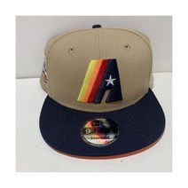 New Era 휴스턴 애스트로스 기념일 패치 카멜 오렌지 9Fifty 950 스냅백 모자