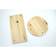 마크라메재료 나무선반 원목선반 인테리어 서양매듭 우드 패널 원목 패널 플레이드 원형 사각 DIY 벽장식 월행잉 타공 무타공, 아카시아, 사각 무타공